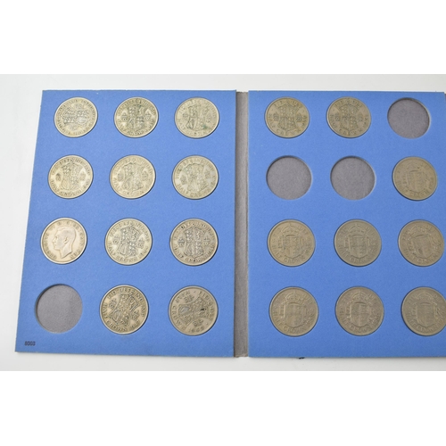 236 - Coins to include a selection of Whitman coin folders of varying denominations to include silver exam... 