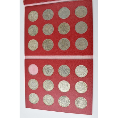 236 - Coins to include a selection of Whitman coin folders of varying denominations to include silver exam... 