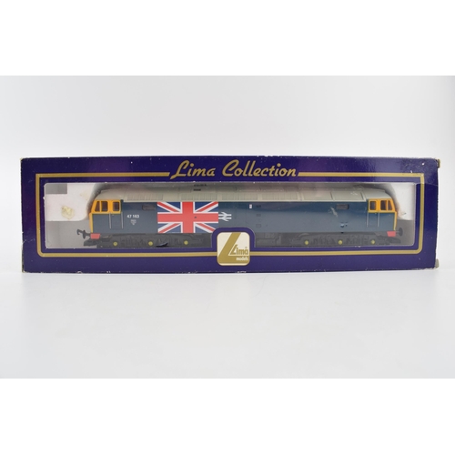 418B - A collection of boxed model railway locomotives to include, Lima Collection Diesel Locomotive Class ... 