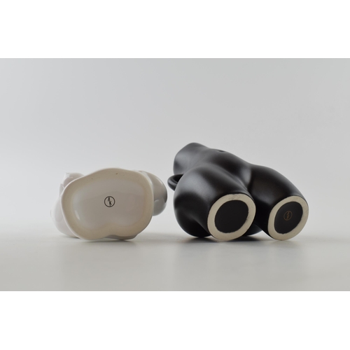 454 - Anissa Kermiche boxed pair of vases, from the Icons range, to include a Love Handles vase with a Jug... 