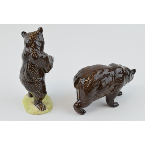 65A - Beswick Bears to include Bear on Hind Legs 1314 and Bear walking 1313 (2).