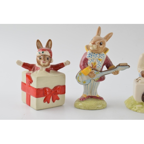 168H - Royal Doulton Bunnykins figures to include Balloon Man (limited edition), Little Jack Horner, Ice Cr... 