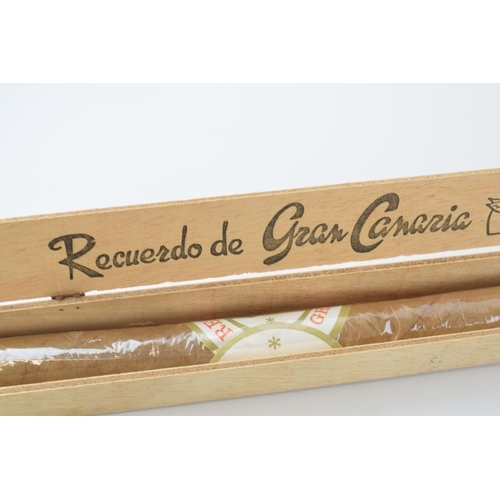 479A - Cased large 40cm long cigar 'Recuerdo de Gran Canaria Souvenir'.