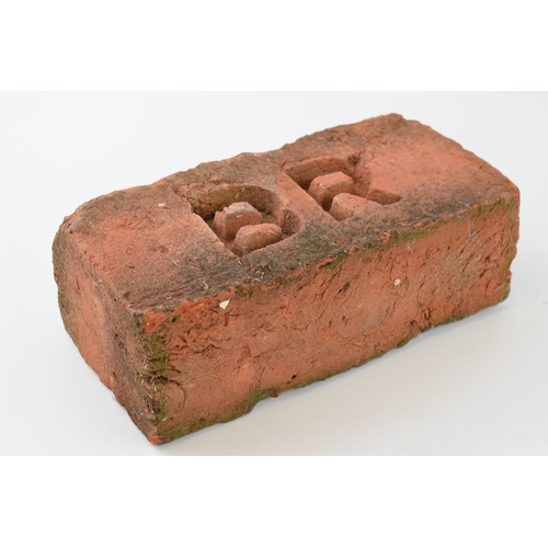 494 - A 'BR' brick, vendor states came from a railway bridge, 23cmx11cm.