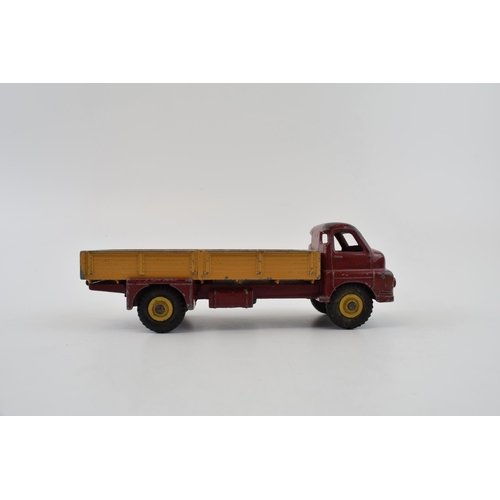 498 - Boxed Dinky Toys 922 Big Bedford Lorry Maroon cab with yellow back.