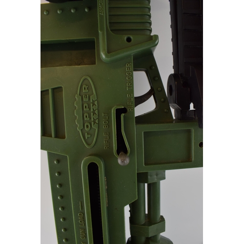 503 - A Topper Johnny Seven O.M.A toy grenade launching rifle, includes three grenades. Length 95cm.