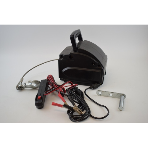 540 - 2000LB Blue Spot Power Winch with 12V car Plug.