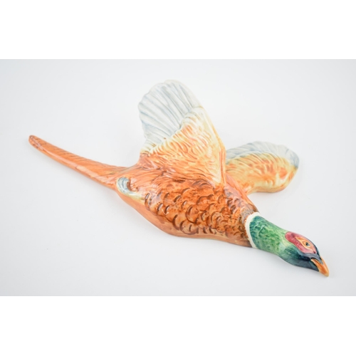 58 - Beswick flying pheasant wall plaque 661-1.