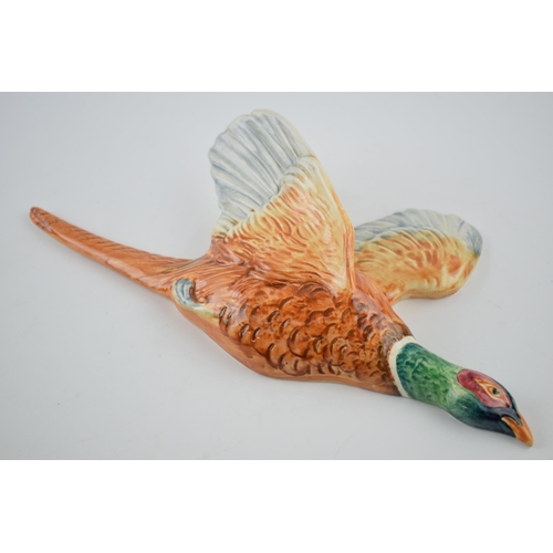 58 - Beswick flying pheasant wall plaque 661-1.