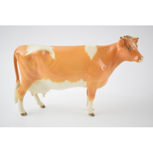 95G - Beswick Guernsey Cow second version 1284B.