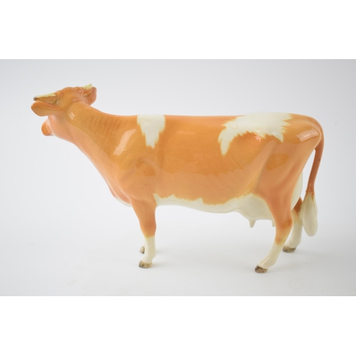 95G - Beswick Guernsey Cow second version 1284B.