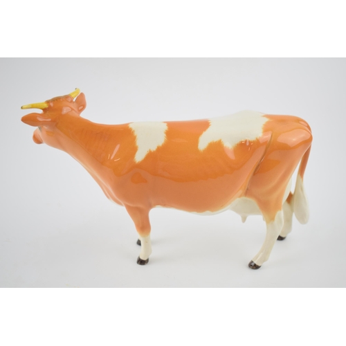 95H - Beswick Guernsey Cow 1284A first version.