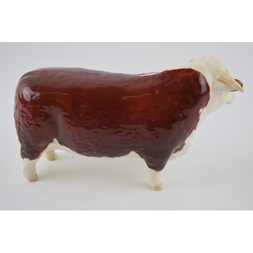 95N - Beswick Hereford Bull 1363.