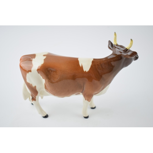 95V - Beswick Ayrshire Cow 1980.