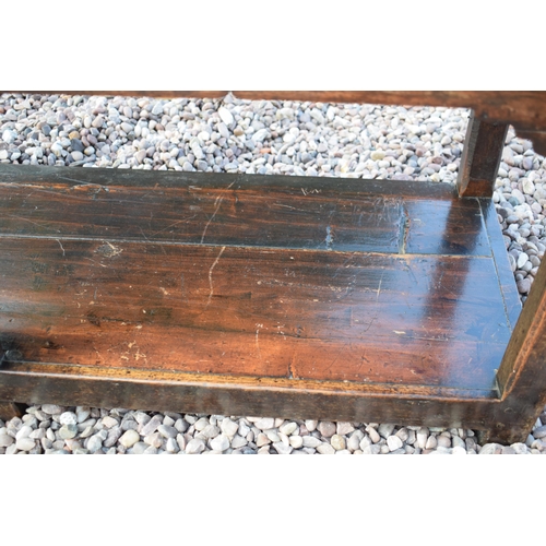 492A - Early 19th century Welsh oak dresser with planked base with 2 drawers with 3 shelf top rack with gro... 