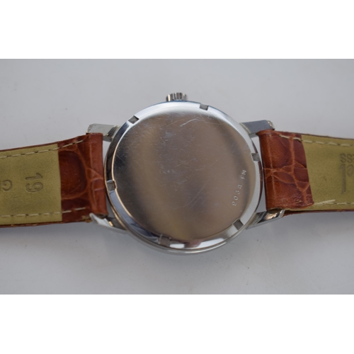 187 - Gentleman's vintage Girard Perregaux  wrist watch, comprising a round champagne dial with applied nu... 