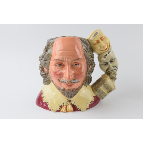 176A - Large Royal Doulton character jug William Shakespeare D7136.