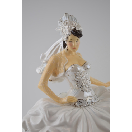 148 - The English Ladies Co extra large figure Fairytale Gypsy Bride Brunette Edition, 963/3000, 30cm tall... 