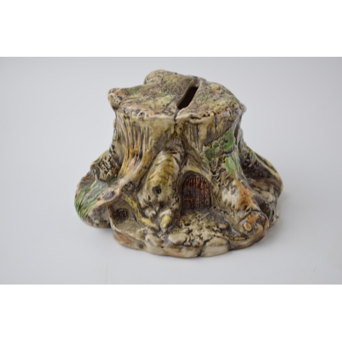 159 - Royal Doulton Brambly Hedge tree store stump money box DBH18.