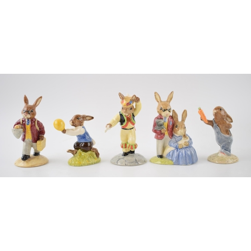 168 - Boxed Royal Doulton Bunnykins to include Harry, Fisherman, Mothers Day, Father Mother & Victoria and... 