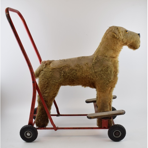 Fox terrier push store along baby walker