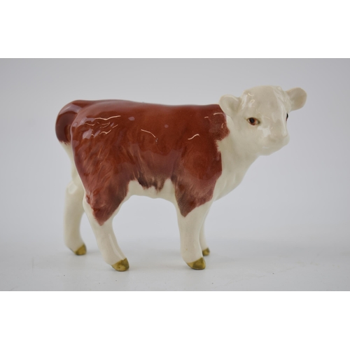 74E - Beswick Hereford Calf 1827C.