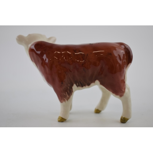 74E - Beswick Hereford Calf 1827C.