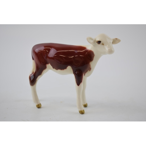 74F - Beswick Hereford Calf 1249E.