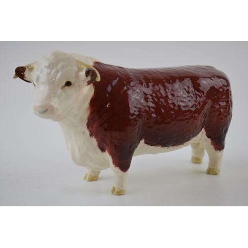 74G - Beswick Hereford Bull 1363B.