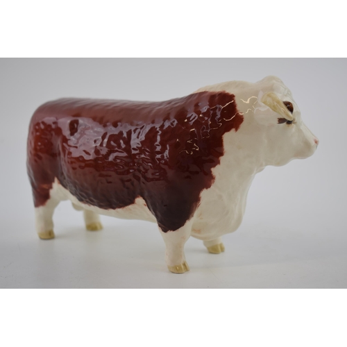 74G - Beswick Hereford Bull 1363B.