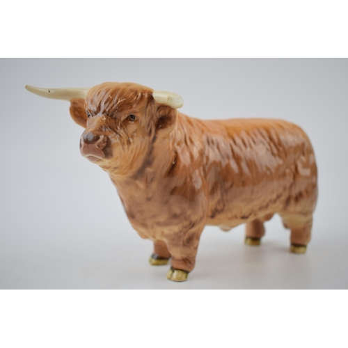 74N - Beswick Highland Bull 1740.