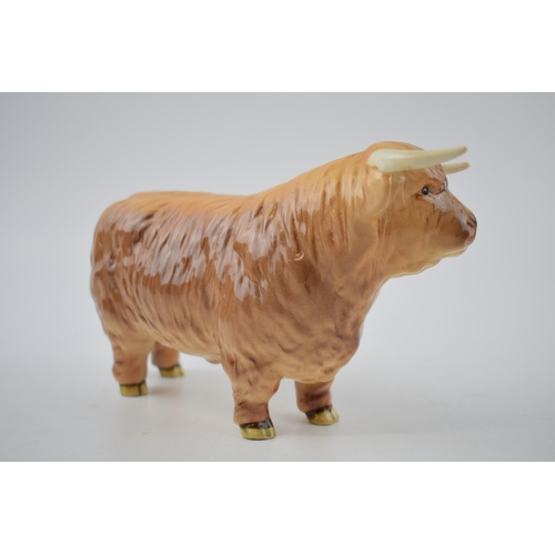 74N - Beswick Highland Bull 1740.