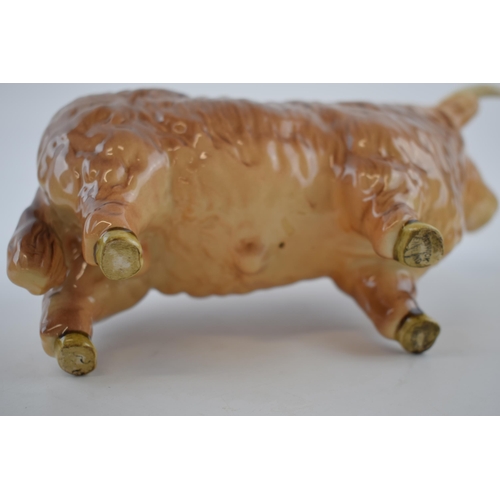 74N - Beswick Highland Bull 1740.