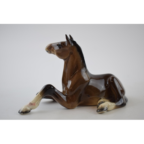 74V - Beswick Shire Foal lying 2460.