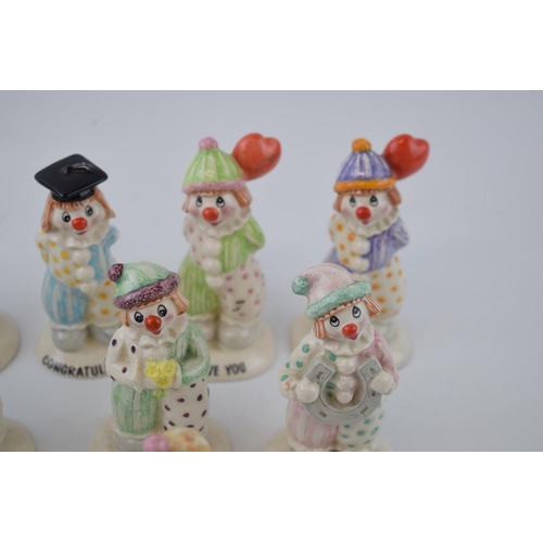 50 - Beswick Little Lovables clowns (8).
