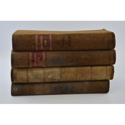 313 - An interesting collection of 4 early to mid 20th century Silverlocks Approved Prescription books to ... 