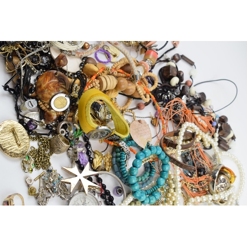 204 - Costume jewellery to include pendants, necklaces, fashion watches, bracelets and others (Qty).