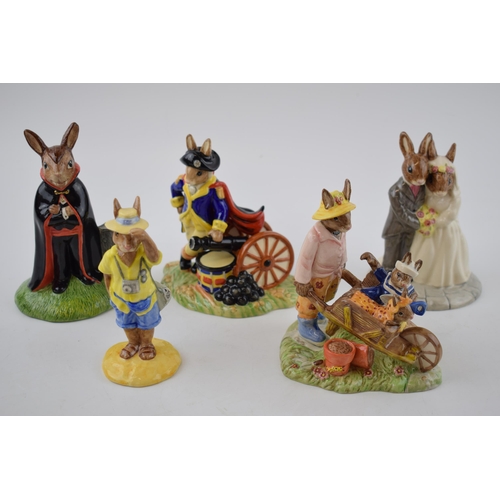 88 - Boxed Royal Doulton Bunnykins to include Homegrown, Wedding Day, George Washington (limited edition)... 