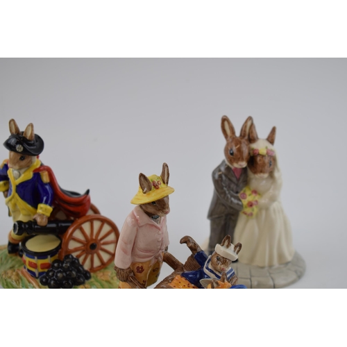 88 - Boxed Royal Doulton Bunnykins to include Homegrown, Wedding Day, George Washington (limited edition)... 