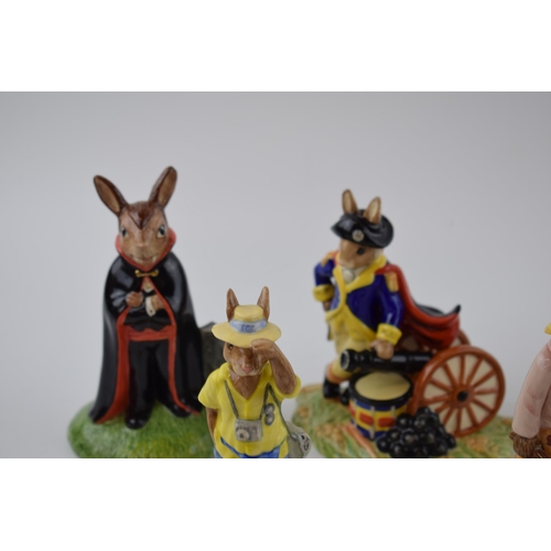 88 - Boxed Royal Doulton Bunnykins to include Homegrown, Wedding Day, George Washington (limited edition)... 