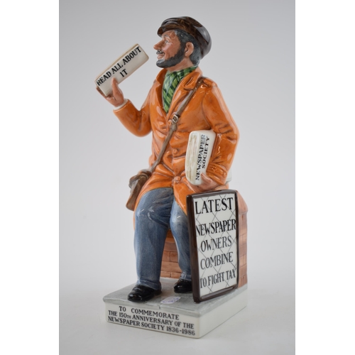 99 - Royal Doulton figure The Newsvendor HN2891.