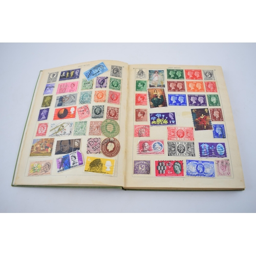 260 - A collection of stamps to include world stamps in Mercury Stamp Album. Of note Penny Lilac and 1/2 P... 