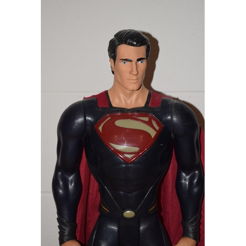 379 - Large model / action figure of Superman with articulated arms and legs.