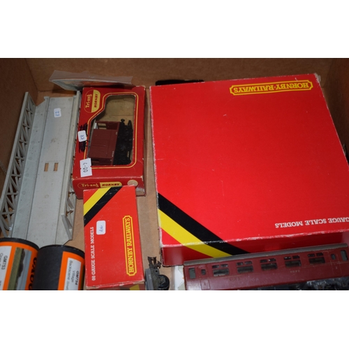 384 - A mixed collection of mostly boxed Tri-ang OO gauge model railway items to include wagons, accessori... 