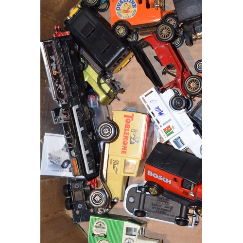 396 - A mixed collection of die cast toy cars to include Matchbox models of Yesteryear and a Chad Valley S... 