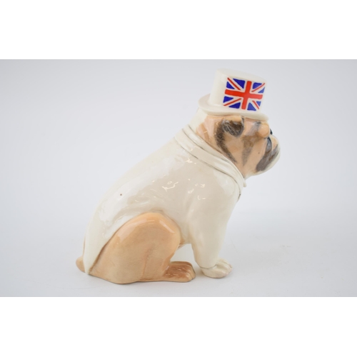 190 - Royal Doulton The British Bulldog DA228 in fawn colourway, produced for UKI Ceramics.