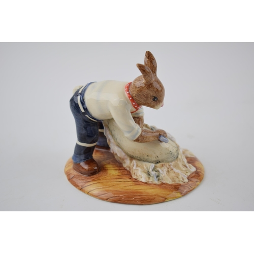 202 - Boxed Royal Doulton Bunnykins figure Aussie Shearer DB368, limited edition.