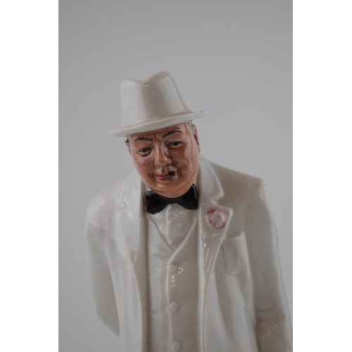 214 - Royal Doulton figure Sir Winston Churchill HN3057.