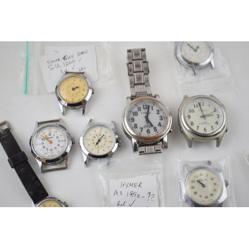 411 - A collection of braille watches (8) and talking watches (2) with some noted as working. (10)