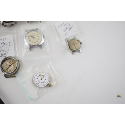 411 - A collection of braille watches (8) and talking watches (2) with some noted as working. (10)